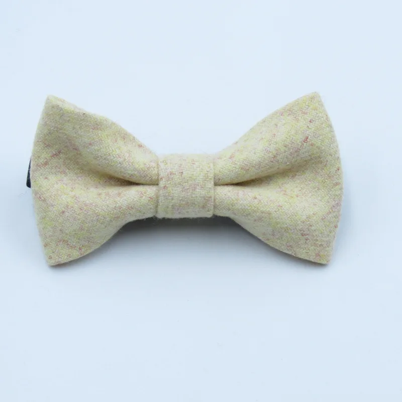 Fashion Children Wool Bow Tie For Baby Boys Skinny Bowtie Solid Color Child Bowties Gravatas Borboleta Collar Kids Ties