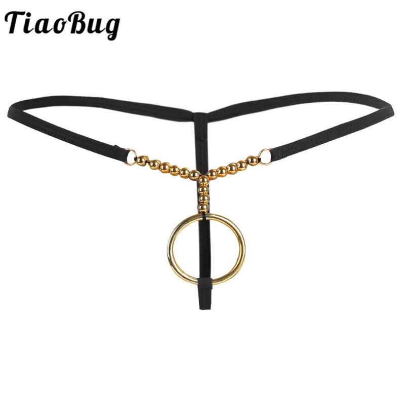 TiaoBug сексуальные мужские бикини стринги с низкой талией без косточек открытыми