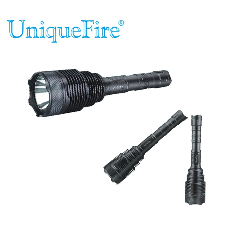 

Uniquefire Hot Sales UF-V8 T6 Led Emergency Rechargeable Portable Torch Light 5 Modes Darkgray Led Flashlight Shockproof