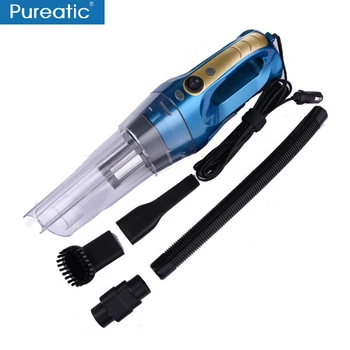 

Handheld Car Vacuum Cleaner Super Suction 4000pa with 5M Cable High Power Wet Dry Dual Use Portable Auto Electronic Accessories