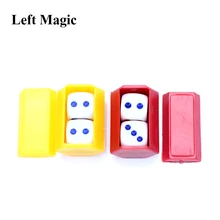 Escuchando predicción de dados dado de magia juguetes cerca de trucos de magia ilusión mentalismo truco de magia niños juguete