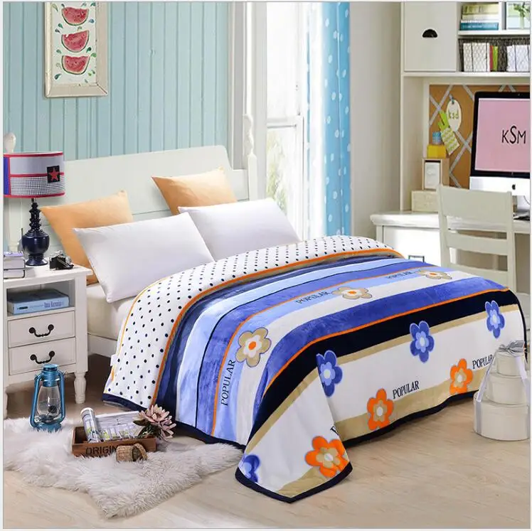 Горячее яркое одеяло со звездами покрывало высокой плотности супер мягкое