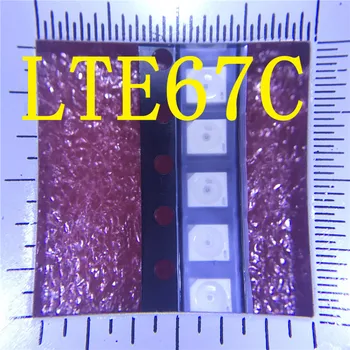 

100pcs X LTE67C LT E67C 3528 1210 GREEN SMD LED four-foot yellow yellow car Free Shipping