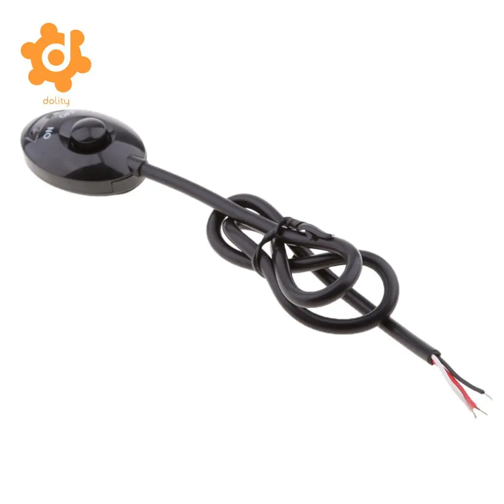 dolity 12V 3A Car Push Button Start Stop On Off Switch Light Control