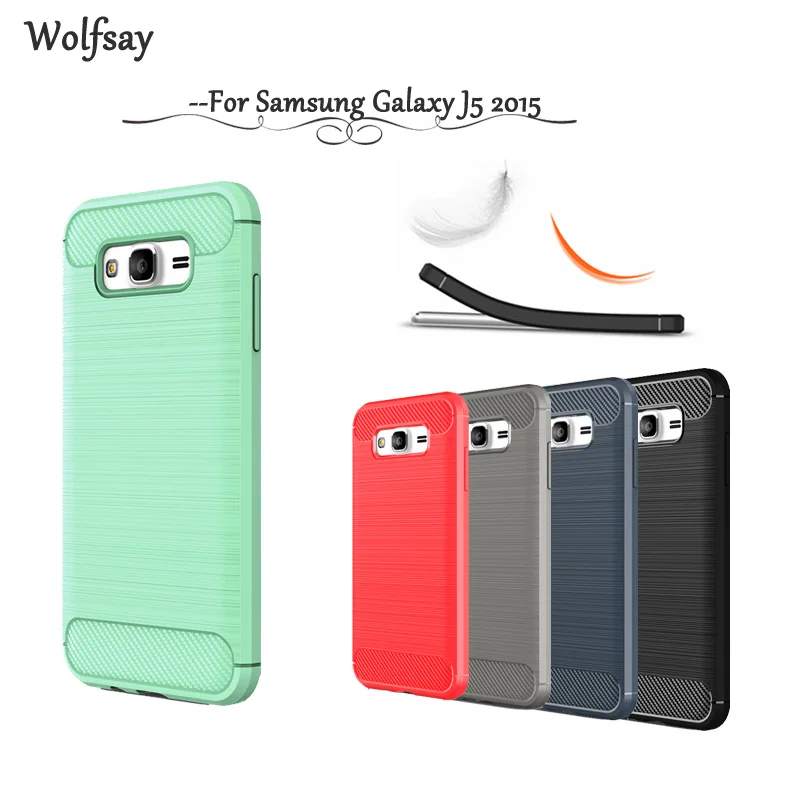 Wolfsay чехол для Samsung Galaxy J5 2015 мягкий TPU J500 Capa &lt |
