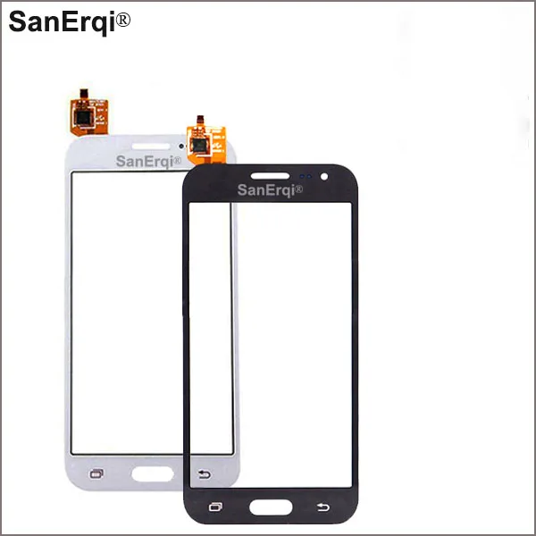 SanErqi 10 шт. 4,7 ''J200 сенсорный Панель для samsung Galaxy Duos J2 J200 J200F Сенсорный экран планшета Сенсор спереди Стекло объектив