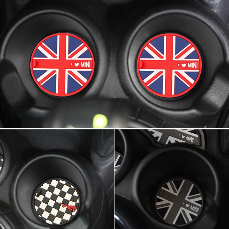 NWIEV 1 шт. силикагель Автомобильная чашка Противоскользящий коврик для BMW Mini Cooper