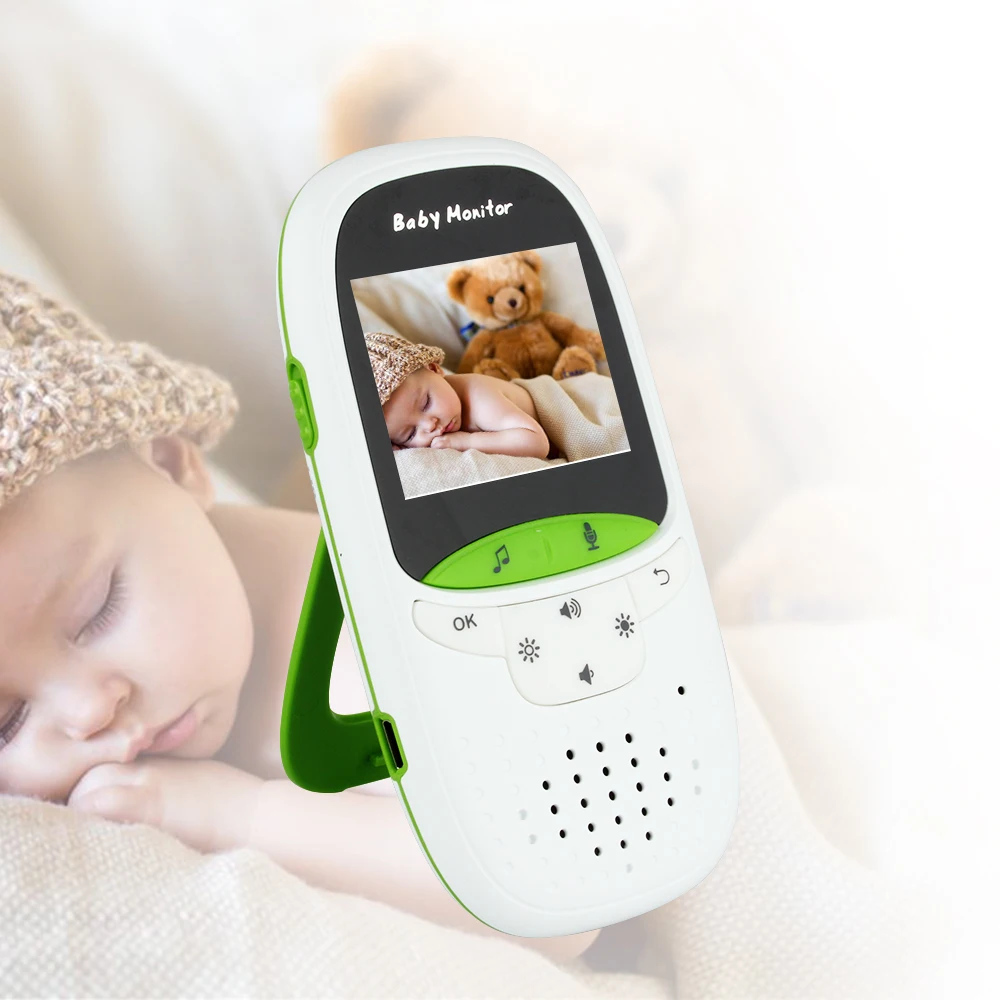 

VB602 Wireless Baby Camera Temperature Monitoring Electronic Babysitter Nanny Security Monitor Automatic Night Vision 2.4G