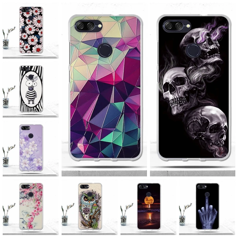 For Asus Zenfone Max Plus M1 Case Silicon Soft TPU Cover Back Phone for ZB570TL X018D Capa | Мобильные телефоны и