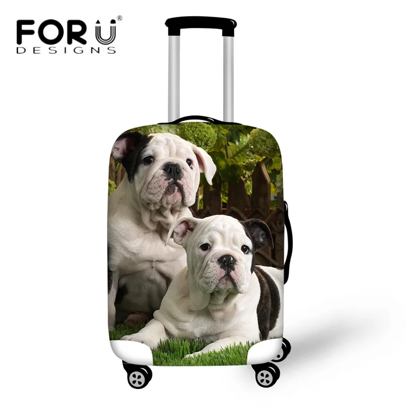 FORUDESIGNS French Bulldog Luggage Protective Covers for 18 30 Inch