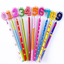 20 шт./лот, стандартные карандаши для рисования с весенним деревянным мультяшным рисунком, канцелярские принадлежности, школьные офисные принадлежности, Papelaria