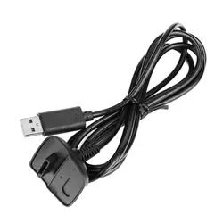 Onleny 1,5 м зарядка через USB кабель питание шнур линии для Xbox 360 беспроводной контроллер геймпад перезаряжаемые батарея