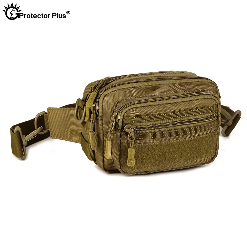  PROTECTOR PLUS Multipurpose Handbag Men Tactical Molle Messenger Bag Waterproof Military Camo Climb - 32889010045
