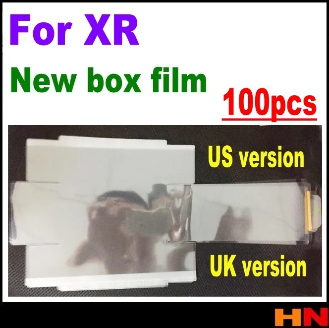 100 шт. оптовая продажа для iPhone XR 6 1 защитная пленка Заводская розничная упаковка