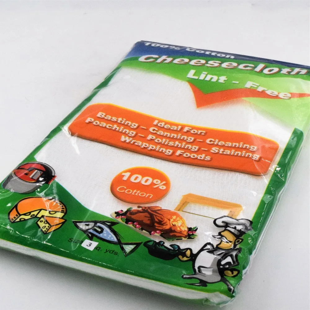 

1.5/2/3/4 Yard Cheese Cloth Bleached Width 36" Gauze Cheesecloth Fabric Muslin Kitchen Cooking Tools