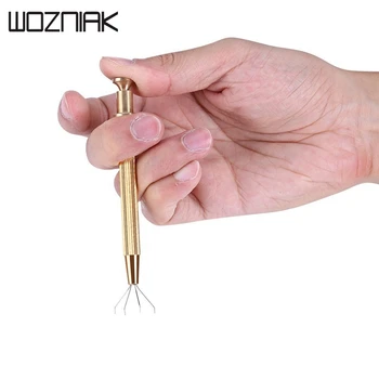 

Wozniak IC Chip Grabber 4 Claws Metal Tiny Components Gripping Device IC Chip Components Catcher Clamping Clip