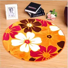Круглый камень цветок ковер кофейный столик для спальни Гостиная одеяло коралловый флис Йога коврик компьютерный стул ковер Детский ковер