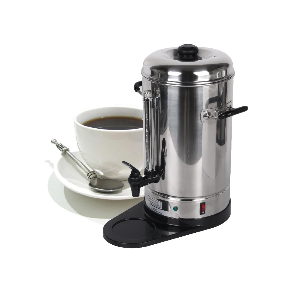 ITOP 6L Нержавеющая сталь Кофе чайник фильтр коммерческих Эспрессо Кофе процессоры ЕС/США Plug