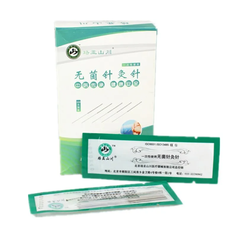 

500 pcs disposable acupuncture needle for single use with tube acupunctue beauty massage needle size choose