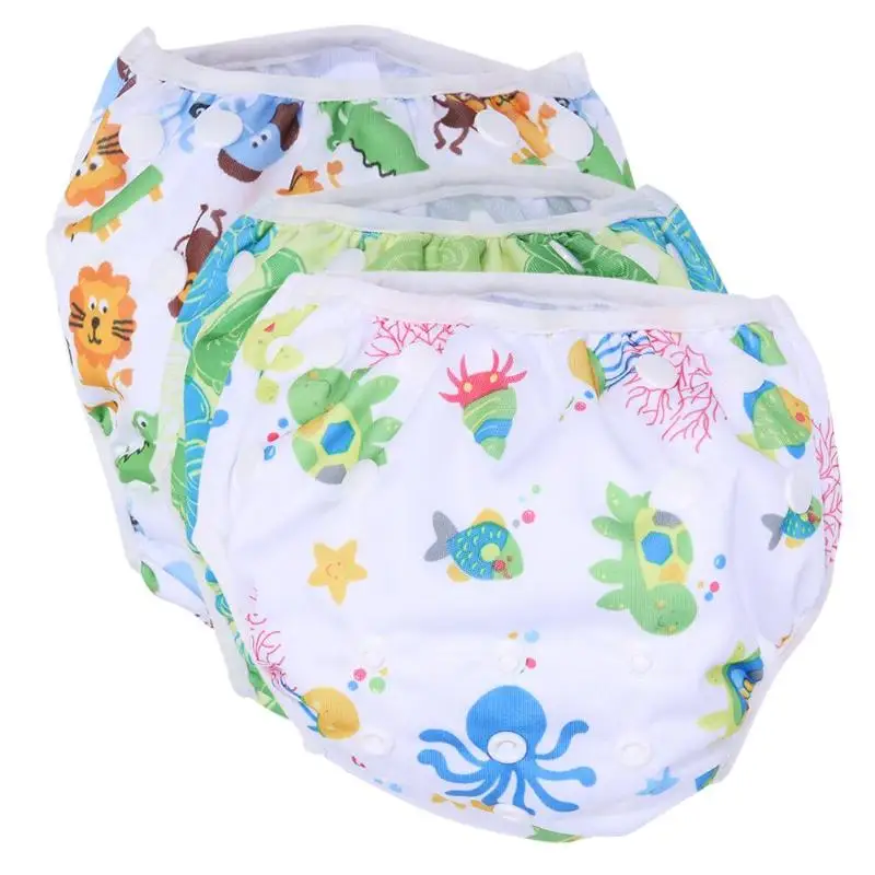 Waterproof Newborn Baby Swim Diaper Adjustable Infant Pool Pants