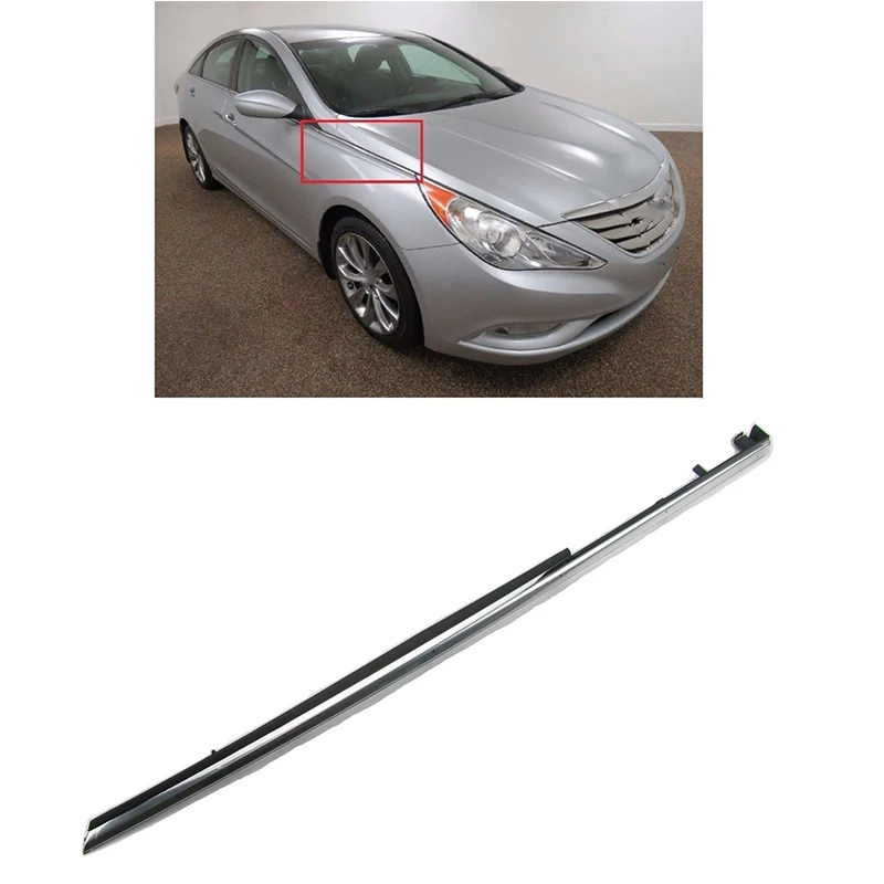 Хромированные накладки на крыло для HYUNDAI 2011 2014 Sonata YF правое пассажирское боковое