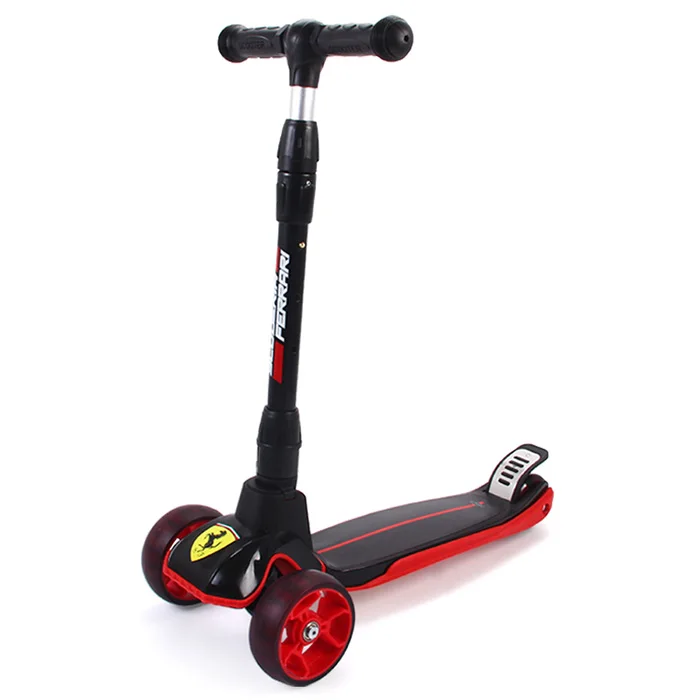 

Ferrari FXK58 Children PVC Wheels Foot Scooters Carbon Steel Bearing Exercising Body Pressure Relief Foldable Scooter