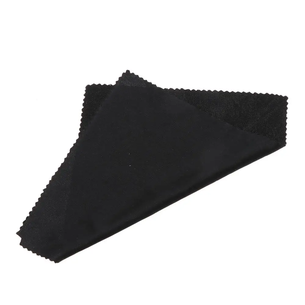 

3Pc Microfiber Cleaner Cleaning Cloth For Phone Screen Camera Lens Eye Glasses Lens Black