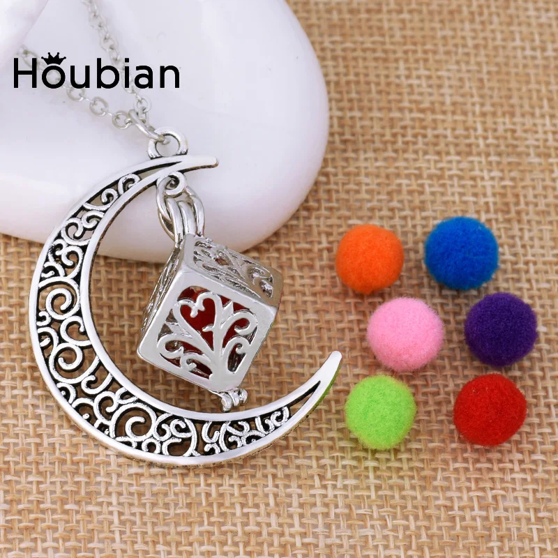 Разноцветное ожерелье Houbian с подвеской в виде дерева жизни|essential oil pendant|oil pendantoil