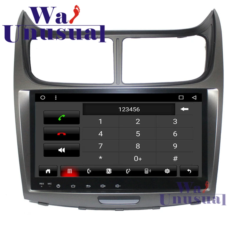 Excellent 2 din 9 Inch Android 8.1 Car Radio Player For Chevrolet Sail 2010 2011 2012 2013 2014 GPS Navigation Stereo With BT WIFI 3G Maps 18