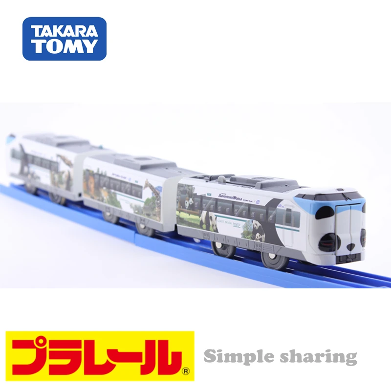 Набор моделей поезда Takara Tomy Tomica Plarail S24 Smile Panda Kuroshio литые миниатюрные машинки