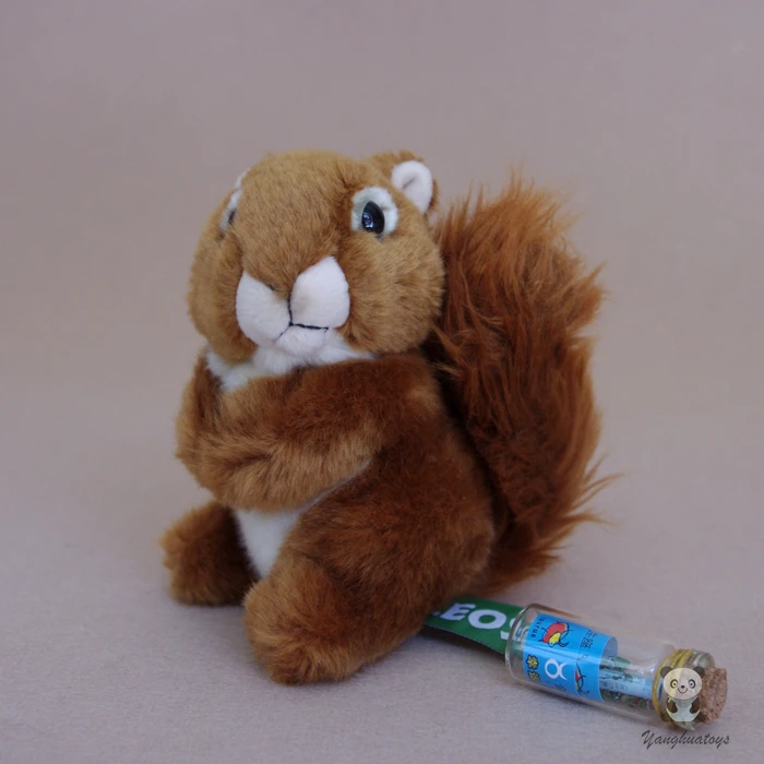 Cute Squirrel Plush Toys Simulation Animals Toy Child Valentine'S Gift