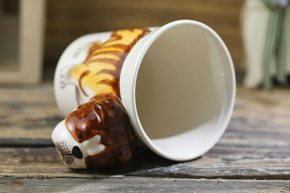 Cute Bulldog Ceramic Mug | Moon Discount