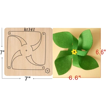 

Green windmill cutting dies 2019 new die cut &wooden dies Suitable for common die cutting machines on the market