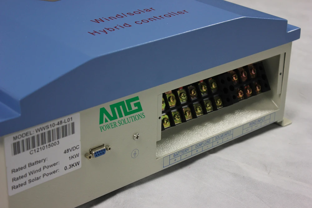 5000W/5KW 48V/96V/120V/220V/240V 풍력 태양 하이브리드 충전 컨트롤러 레귤레이터 LCD 디스플레이, 덤프 부하 포함