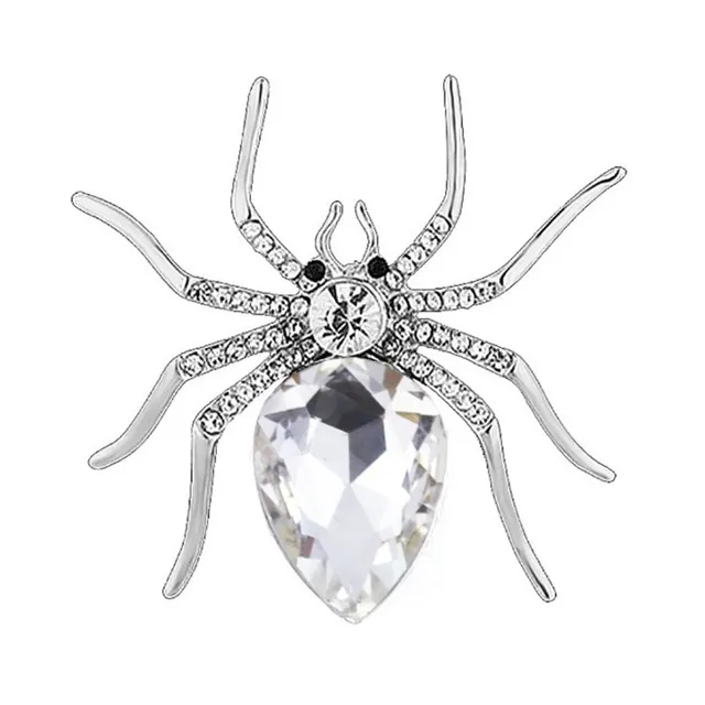Exquisite Rhinestone Spider brooches / Fashion crystal Spider Brooch