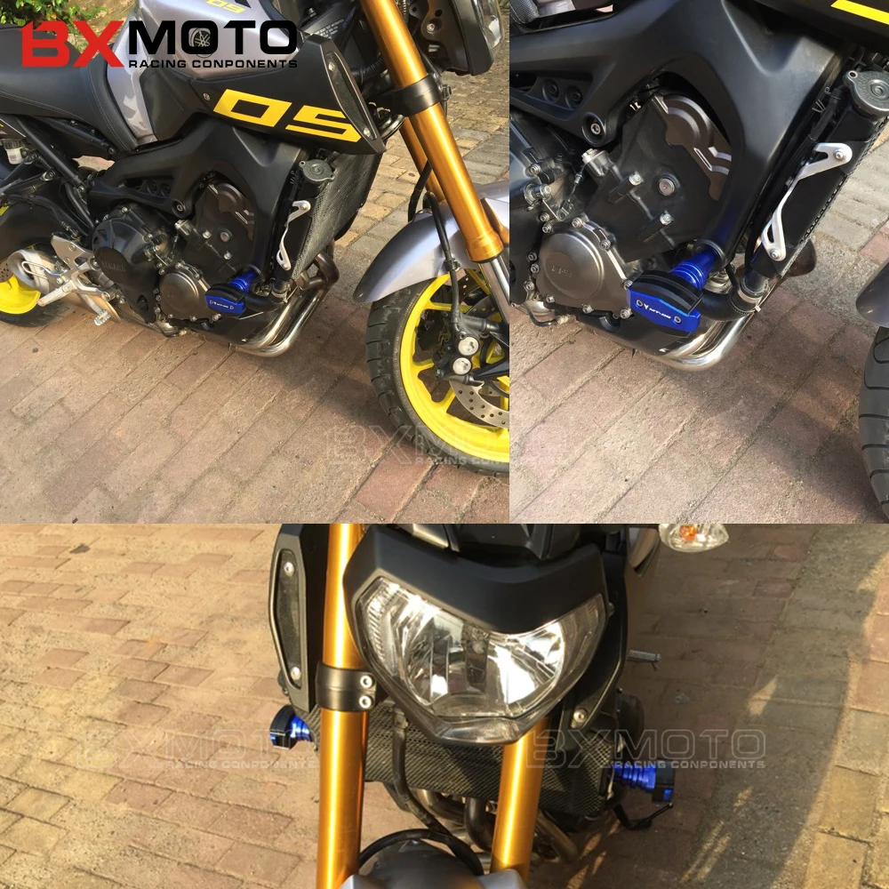 Чехол для защиты двигателя с логотипом фонаря мотоцикла боковые слайдеры рамы