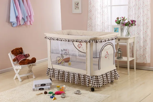 

The Cat Crib Mosquito Net Cloth Hualian Korean Newborn Baby Cradle Bed, Folding Type Dc-2018j