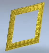 Modelo 3d alívio para cnc em formato de arquivo STL Frame_3