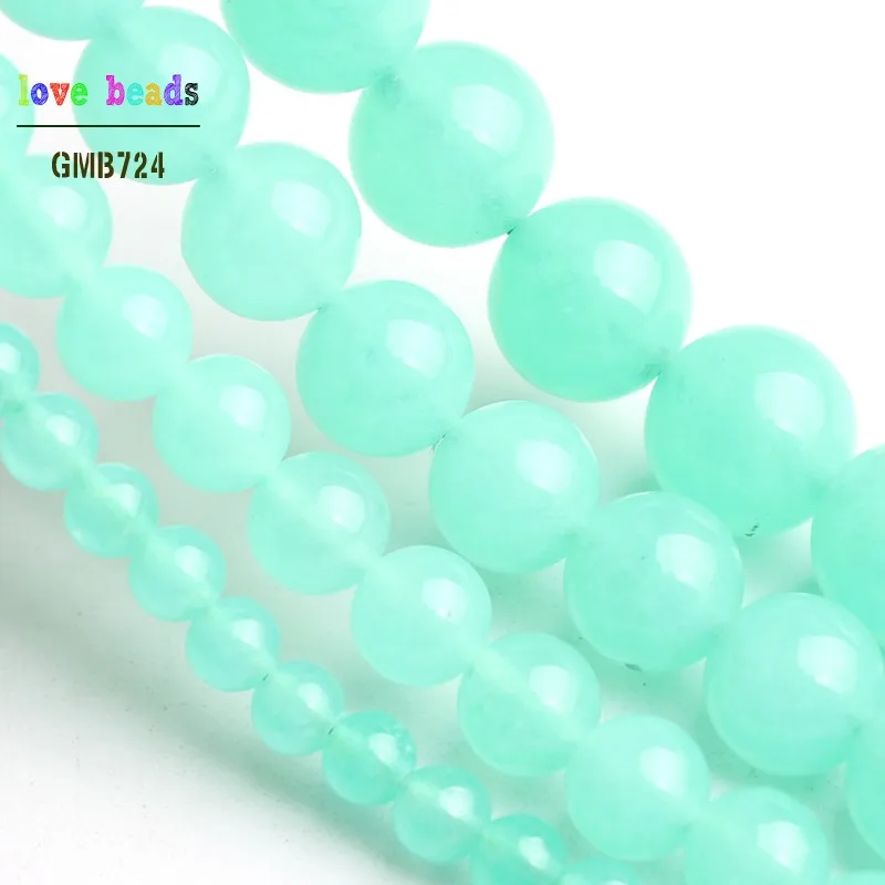 Perline Di Pietra Preziosa Naturale Da 6 Mm, Amazzonite - Foto 4