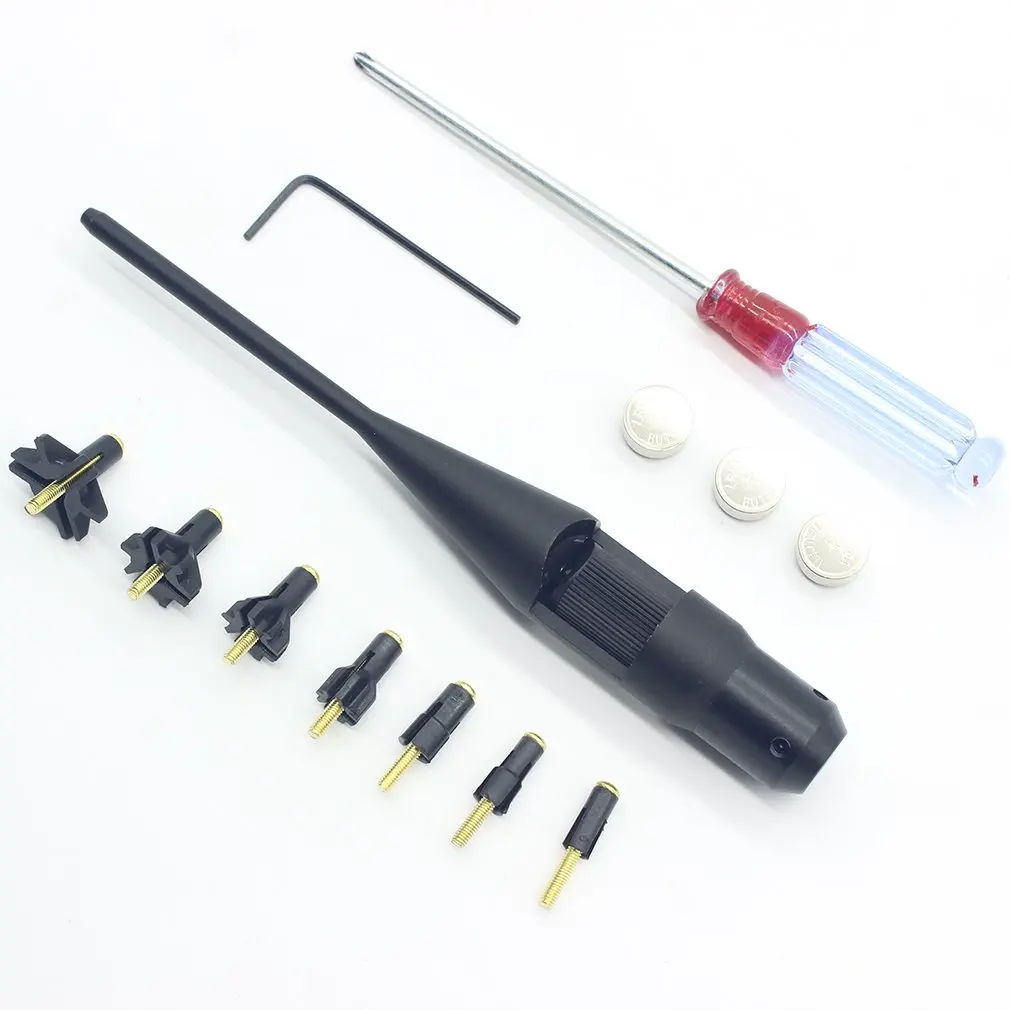 

Red Laser Boresighter Bore Sighter Kit for Hunting .17 to .78 Caliber