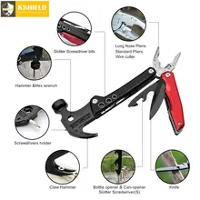 Multitool Pliers Multifunctional Hammer Outdoor Camping Survival Folding Knife Safety Car Emergency Life Hammer Woodworking Tool outdoor multifunction knife pliers multitool multifunctional tool combination pliers multitool survival multifunctional plier