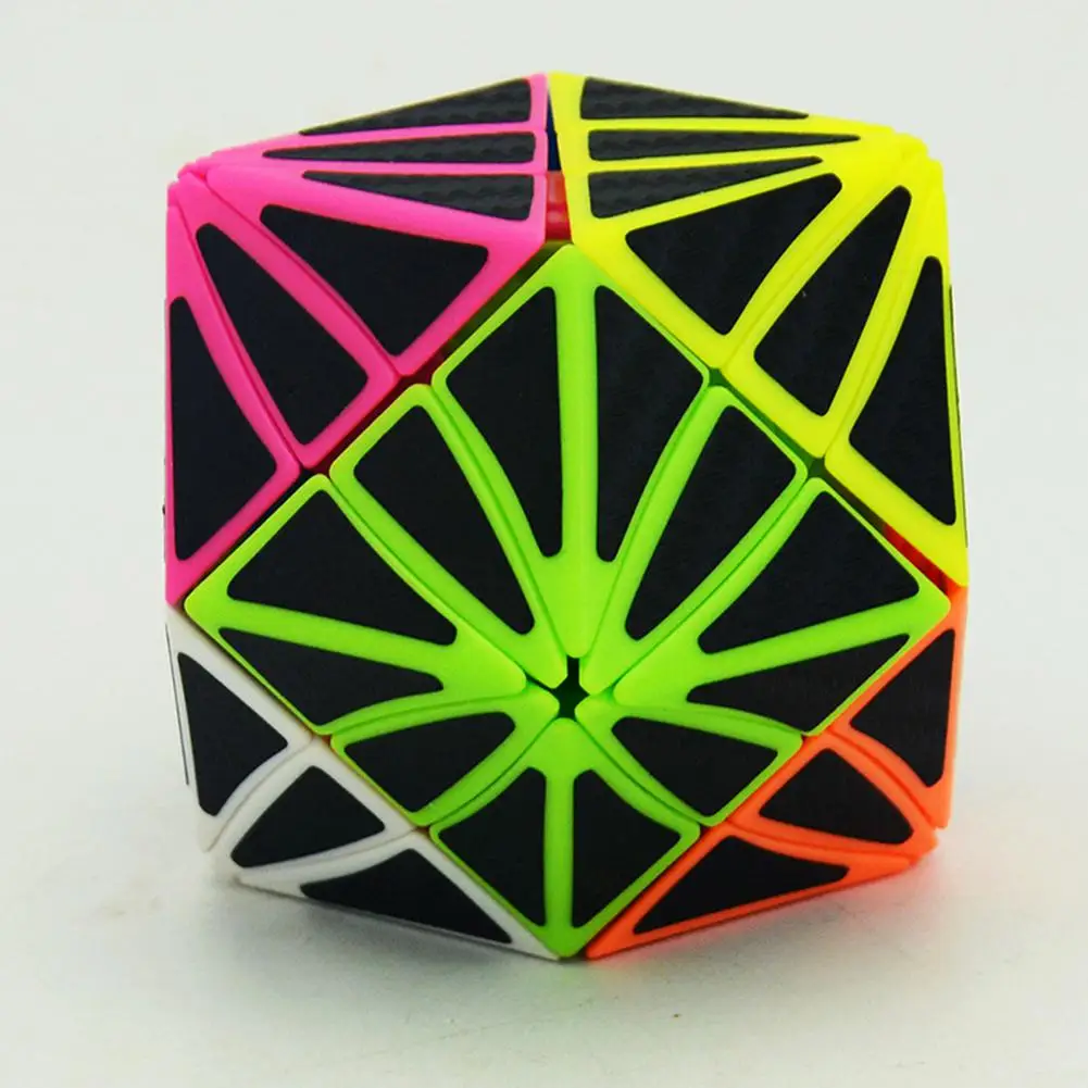 Уникальный стильный умный куб гладкая неправильная головоломка на скорость часы-кольцо с крышкой игрушки для детей