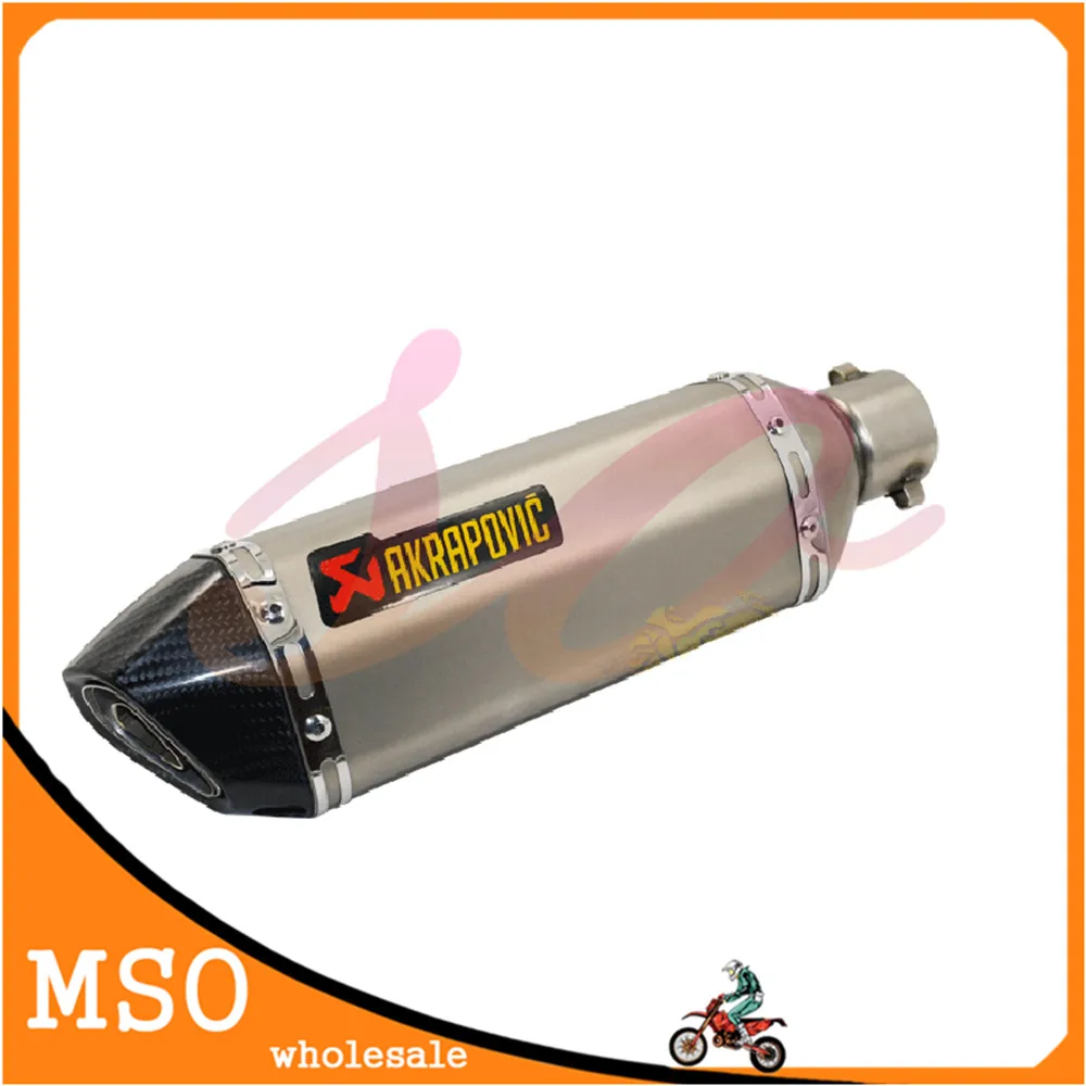 motorcycle yoshimura exhaust pipe muffer silence ATV exhaust pipe 51mm