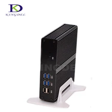 Тонкий клиент htpc celeron 3205u dual core intel hd graphics hdmi lan vga небольшой компьютер