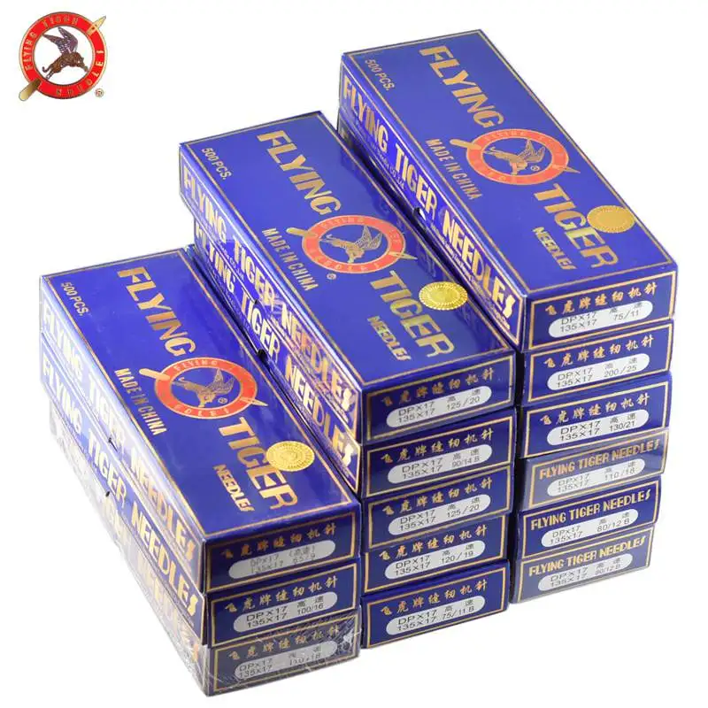 Швейные иглы 500 шт. DPX17 SY3355 135X17 подходят для синхронизации стопорной строчки