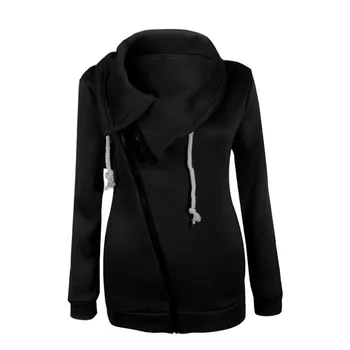 

Women Winter Zipper Blouse Hoodie Hooded Sweatshirt Coat Jacket Pullover D45