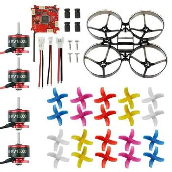 

75mm Mini Frame Kit & Crazybee F3 Brushless ESC SE0703 Motor 40mm Propeller Frsky Receiver for RC Indoor BWhoop Racer Drone
