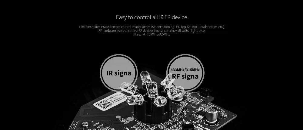 BroadLink RM Pro+ WiFi умный домашний концентратор, IR RF все в одном Автоматизация обучения универсальный пульт дистанционного управления совместим с Alexa