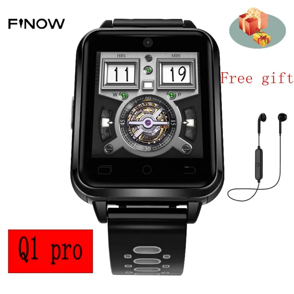 

Brand New Q1 Q2 4G smart watch Android 6.0 MTK6737 1GB/16GB SmartWatch Phone Heart Rate Sim Card Support replace strap Watch