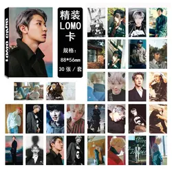 SGDOLL Корея KPOP EXO CHANYEOL Photocard ломо карты 30 шт./компл. Новая мода чтения книги 8,8*5,6 см